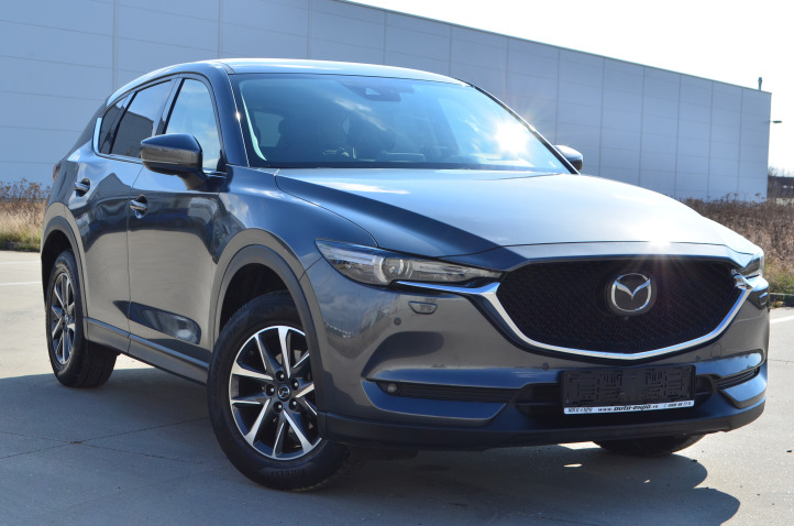 MAZDA CX-5 2.5 SKYACTIV AWD REVOLUTION TOP 4X4 194 PS MATRIX LED 360 KAMERA BOSE AUDIO MASCHINE GREY ***87.000 KM***